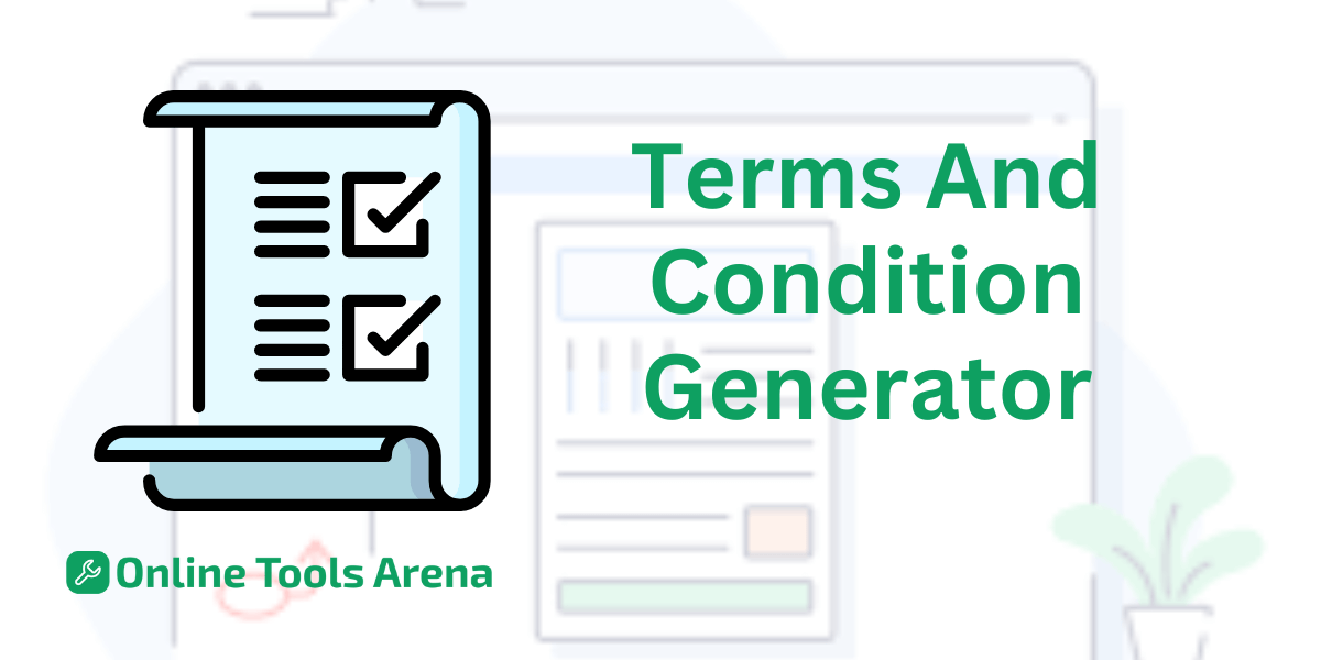 Terms And Condition Generator