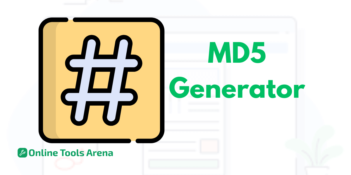 MD5 Generator