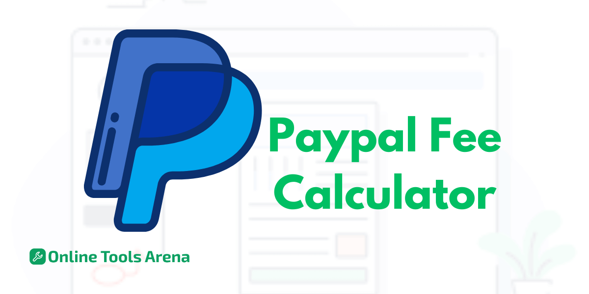 Paypal Fee Calculator